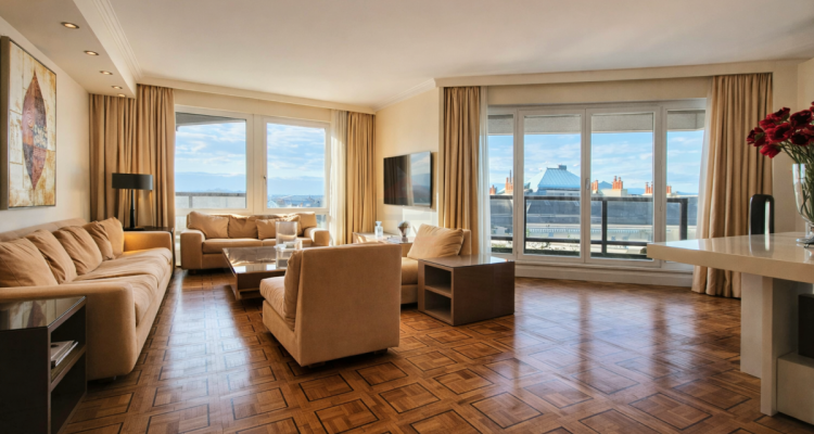 Appartement dexception à Champel avec vue panoramique sur Genève image 3