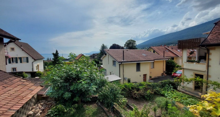 Maison villageoise avec jardin offrant deux appartements et un espace commercial image 4