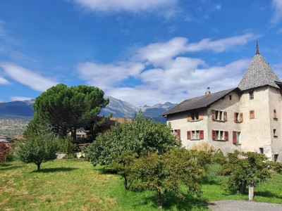 A VENDRE - BRAMOIS : En face du pont historique, 4.5 pièces avec jardin  image 4