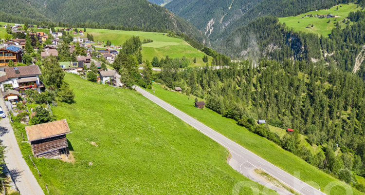 Grosszügiges Grundstück mit Baulandanteil in Davos Wiesen image 2