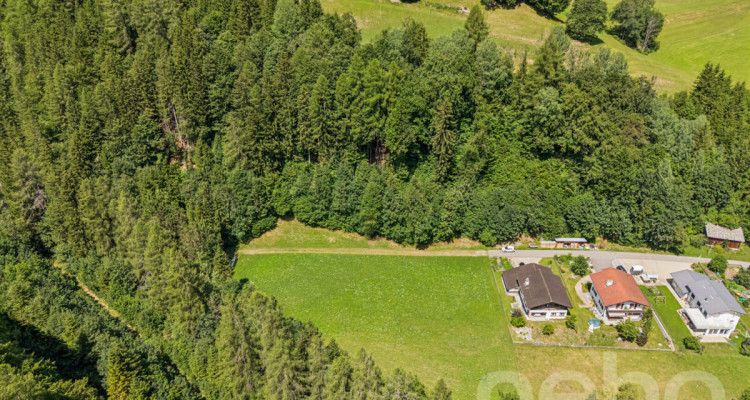 Grosszügiges Bauland mit Projektstudie an naturnaher Lage in Vättis image 1