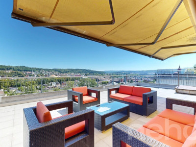 Terrassenwohnung mit Panorama und viel Wohnqualität image 2