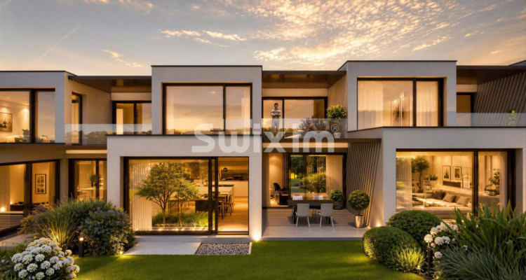 Contemporary HPE house in Veyrier, D image 1