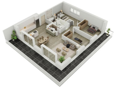 Dernier lot disponible! Démarage des travaux imminent! Magnifique 4,5 pièces image 6