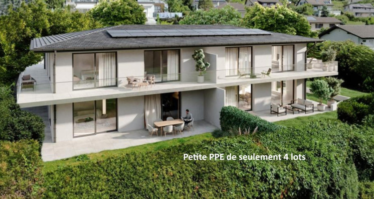 Dernier lot disponible! Démarage des travaux imminent! Magnifique 4,5 pièces image 1