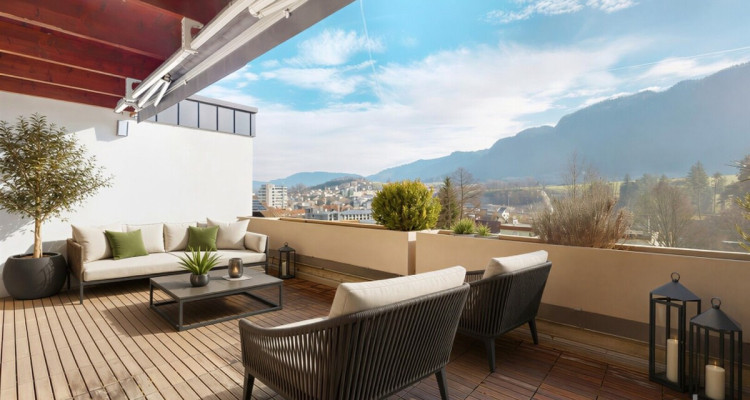 Appartement attique 5.5 pièces ? Terrasse 32m² et Vue Panoramique image 5