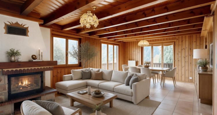 Chalet à Miex : calme absolu et vue panoramique sur les montagnes image 2