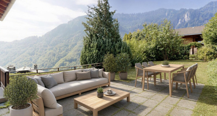 Chalet à Miex : calme absolu et vue panoramique sur les montagnes image 5