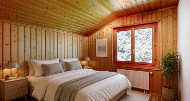 Chalet à Miex : calme absolu et vue panoramique sur les montagnes image 7
