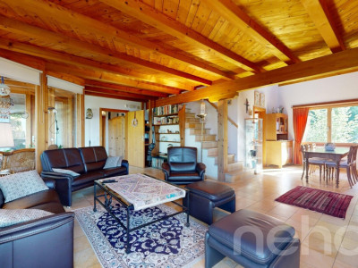 Maison en lisière de forêt, vue lac et Alpes image 5