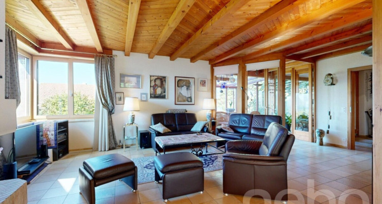 Maison en lisière de forêt, vue lac et Alpes image 4