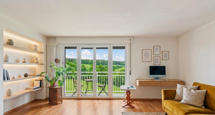 Idéal 1er investissement !! 3.5 pces avec vue dégagée déjà loué !!  image 3