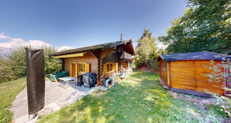 Chalet 4,5 pièces aux Agettes ? Un havre de paix au c?ur de la nature image 2