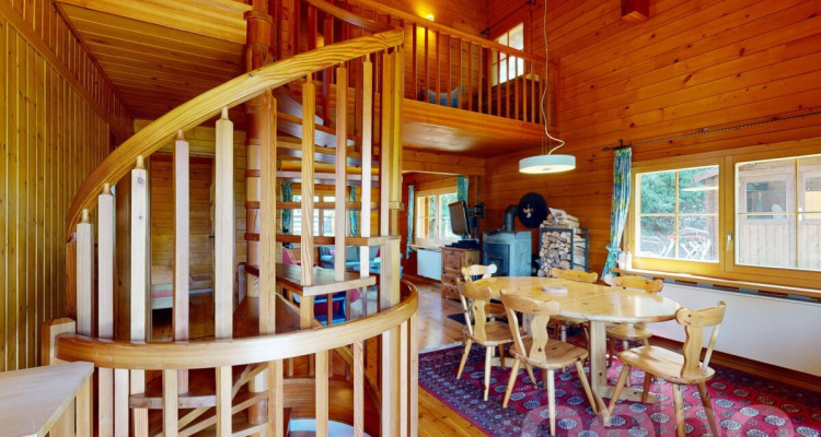 Chalet 4,5 pièces aux Agettes ? Un havre de paix au c?ur de la nature image 8