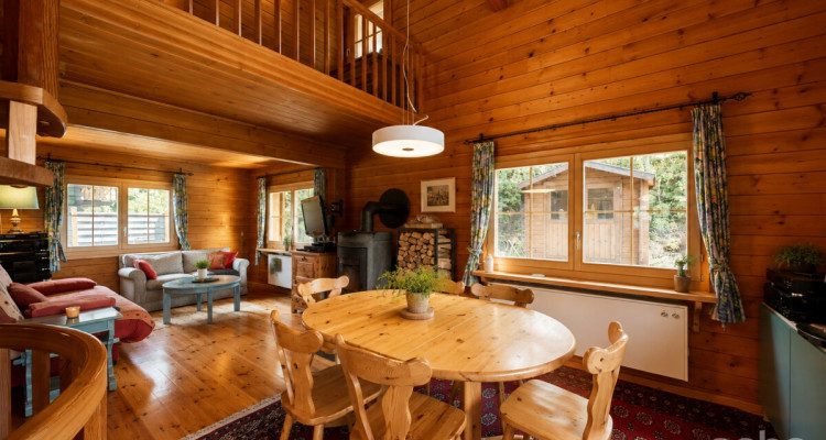 Chalet 4,5 pièces aux Agettes ? Un havre de paix au c?ur de la nature image 9
