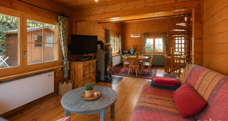 Chalet 4,5 pièces aux Agettes ? Un havre de paix au c?ur de la nature image 12