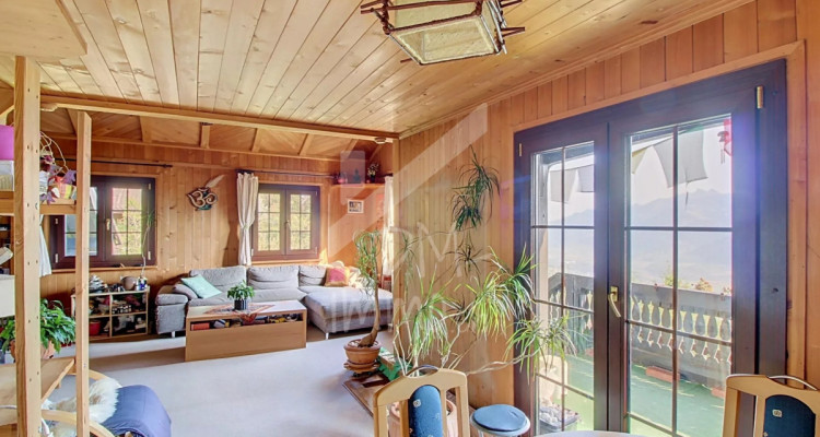 Chalet en madriers, vue lac Léman et montagnes - Vente aux étrangers OK image 3