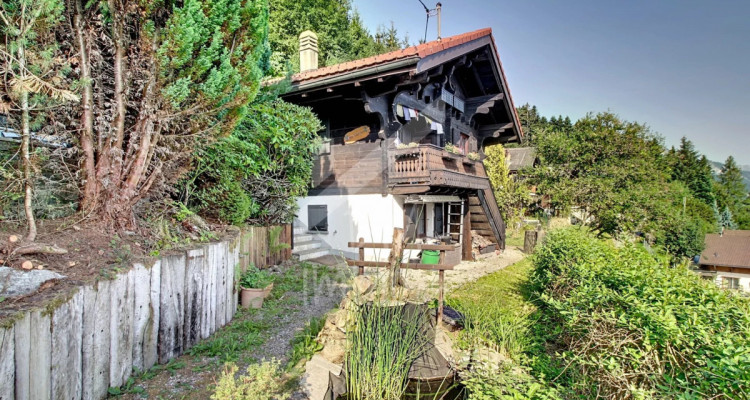 Chalet en madriers, vue lac Léman et montagnes - Vente aux étrangers OK image 9