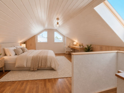 En exclusivité, Duplex vue lac et Mont-Blanc, centre Village à Arzier image 6