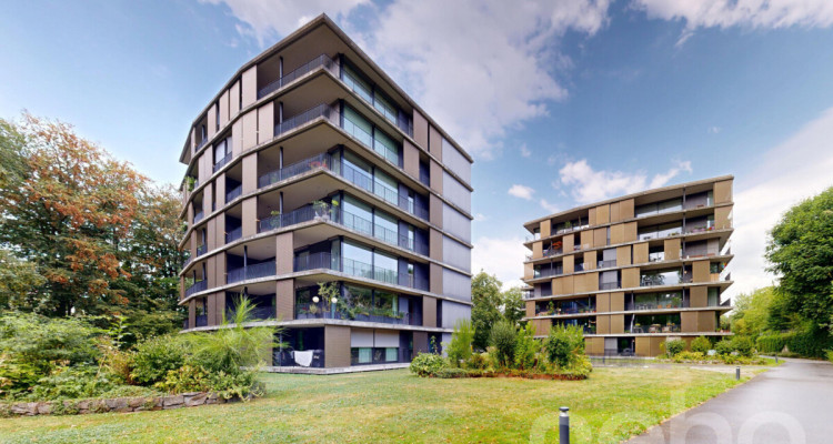 Lichtdurchflutete 3.5-Zimmerwohnung mit grossem Balkon am Rotsee image 1