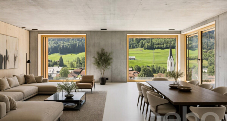 Moderne 2.5 Zimmer Wohnung mit Bergsicht in Küblis image 4