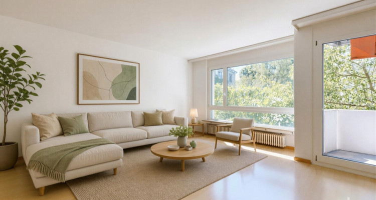 4.5-Zimmer-Wohnung mit Balkon und Tiefgarage im Kleinbasel image 3