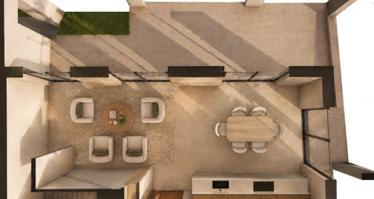 NEUVE - 102 m2 de Terrasses et ROOF-TOP pour cette VILLA 4.5 pcs de 316 m2 utile image 3