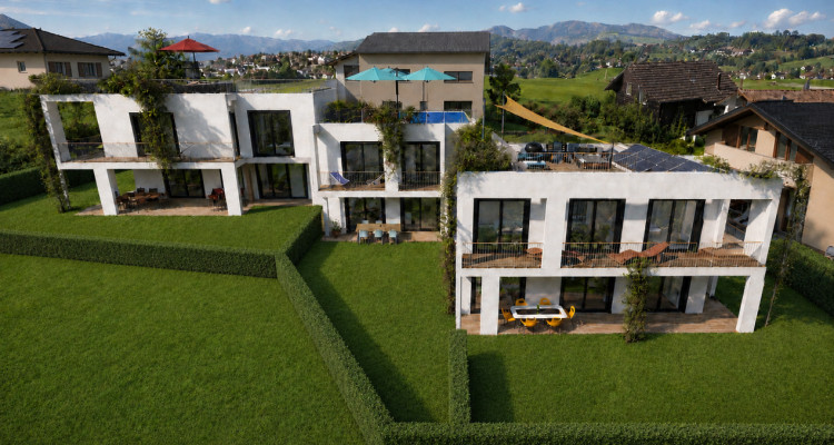 NEUVE - 102 m2 de Terrasses et ROOF-TOP pour cette VILLA 4.5 pcs de 316 m2 utile image 9