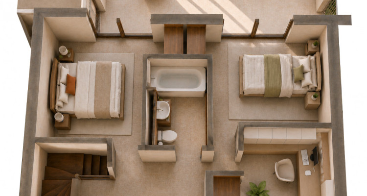 NEUVE - VILLA 3.5 pcs de 221m2 utiles et extérieurs généreux au prix dun appart image 7