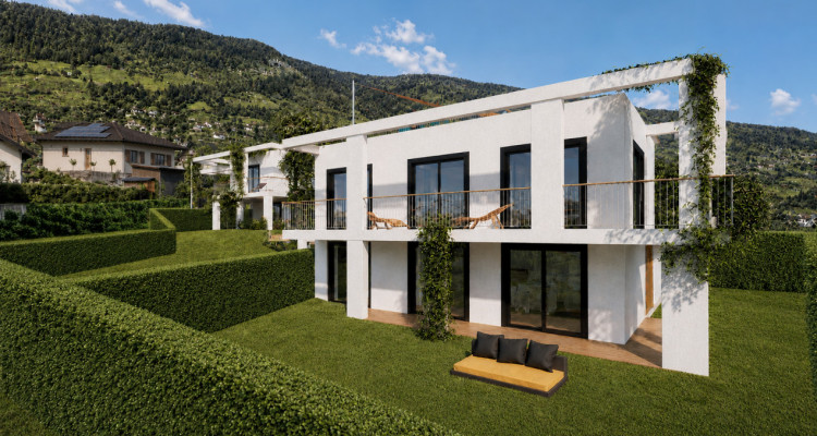 NEUVE - 95 m2 de Terrasses et ROOF-TOP pour cette VILLA 5.5 pcs de 344 m2 utiles image 2