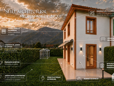 DERNIÈRE VILLA NEUVE de 3,5 pièces disponible !  Lot C image 1