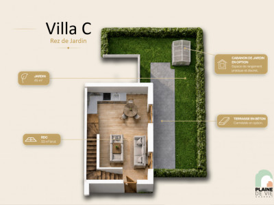 DERNIÈRE VILLA NEUVE de 3,5 pièces disponible !  Lot C image 2