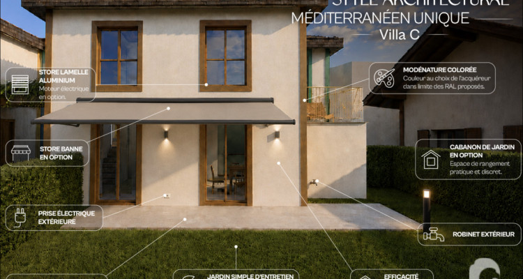 DERNIÈRE VILLA NEUVE de 3,5 pièces disponible !  Lot C image 1