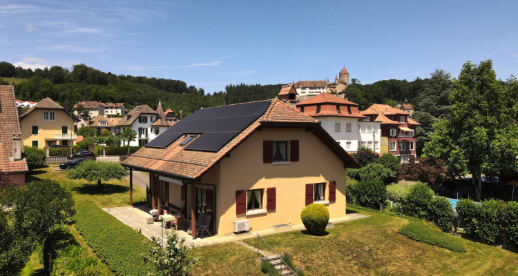Villa individuelle de 6.5 pièces avec grand jardin de 1618 m2 image 1