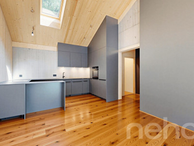 Neubau-Dachgeschosswohnung mit besonderer Architektur und Bergsicht image 4
