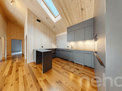 Neubau-Dachgeschosswohnung mit besonderer Architektur und Bergsicht image 5