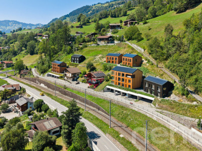 Neubau-Dachgeschosswohnung mit besonderer Architektur und Bergsicht image 12