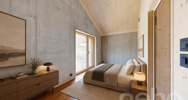 Neubau-Dachgeschosswohnung mit besonderer Architektur und Bergsicht image 9