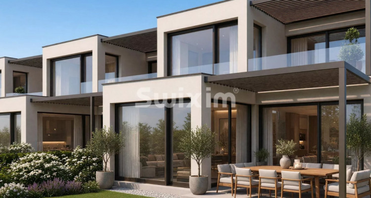 Contemporary HPE house in Veyrier, C image 1
