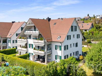 Helle 5.5-Zimmer-Dach-Maisonette-Wohnung mit Ausblick image 1