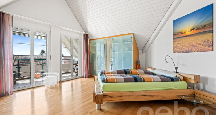 Helle 5.5-Zimmer-Dach-Maisonette-Wohnung mit Ausblick image 9
