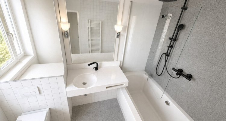 Attikawohnung mit 230 m2 Terrasse, Privatlift und Seesicht image 4