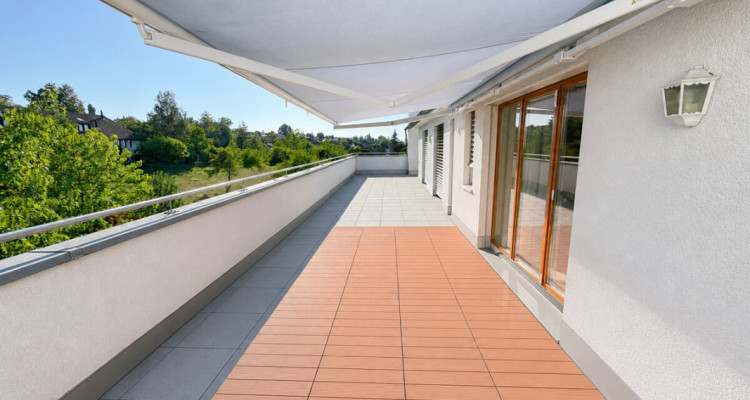 Attikawohnung mit 230 m2 Terrasse, Privatlift und Seesicht image 9