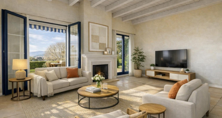 Rare à Prangins: Villa lumineuse et familiale avec un grand jardin fleuri image 1