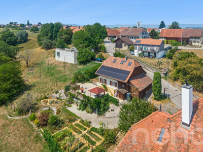 Maison rénovée avec jardin, étang et vue dégagée à 5 min d?Avenches image 1