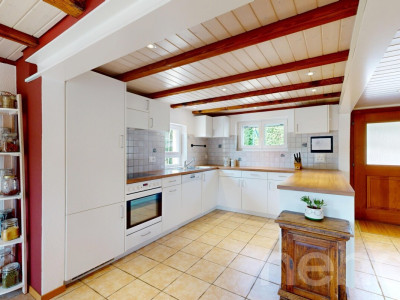 Maison rénovée avec jardin, étang et vue dégagée à 5 min d?Avenches image 10