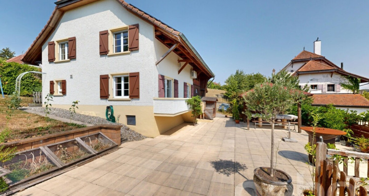Maison rénovée avec jardin, étang et vue dégagée à 5 min d?Avenches image 4