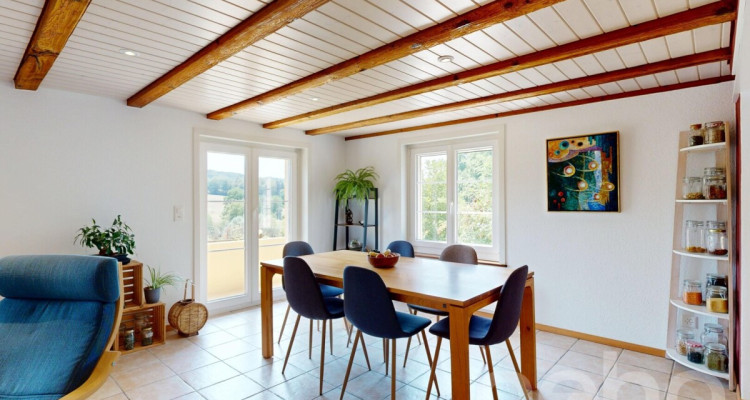 Maison rénovée avec jardin, étang et vue dégagée à 5 min d?Avenches image 11