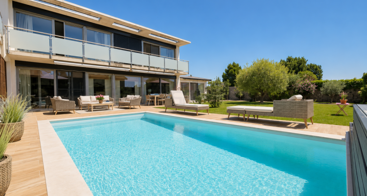 Villa contemporaine de prestige aux portes de Genève image 1
