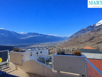 A VENDRE - Savièse (Chandolin) : Attique 4.5 pces avec vue panoramique image 3